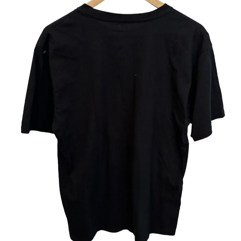 Los Angeles LA Clippers Adidas The Go To Tee Graphic Shirt Black Shinny Sz Large